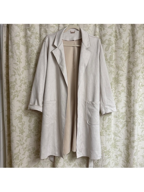 Tahari Jackets & Blazers - Tahari Trench Suede Coat